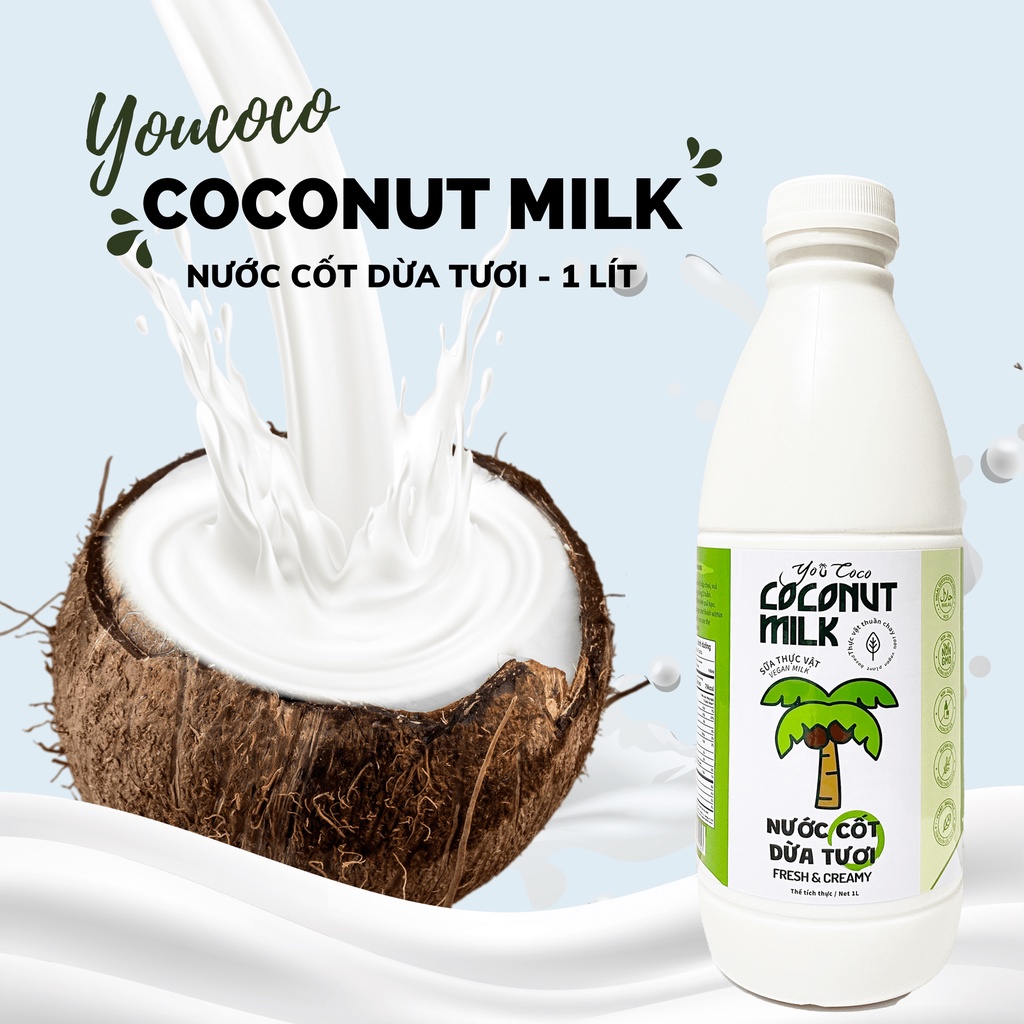 Nước cốt dừa tươi Youcoco Coconut Milk