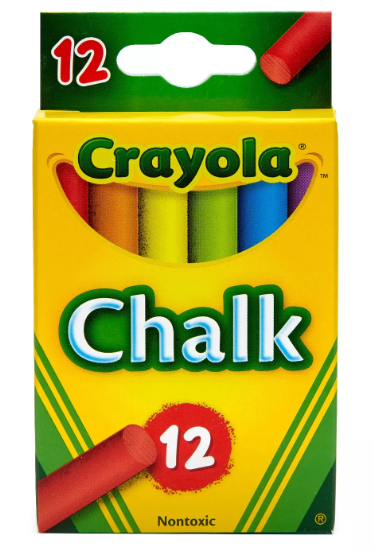 [HCM]HỘP 12 VIÊN PHẤN MÀU CRAYOLA