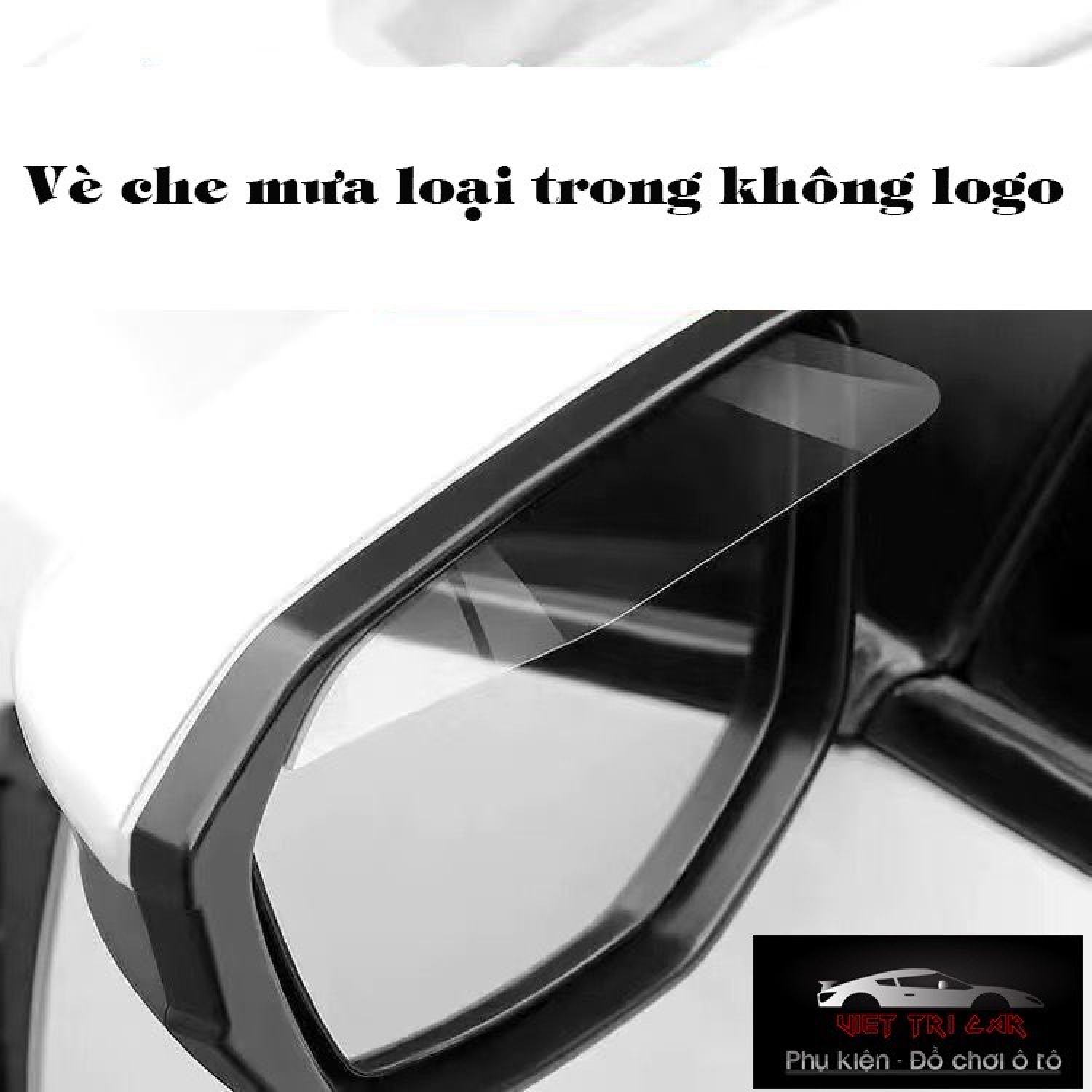 Vè che mưa gương chiếu hậu ô tô Logo Hãng Hyundai Toyota Mazda Mitsubishi KIA Ford