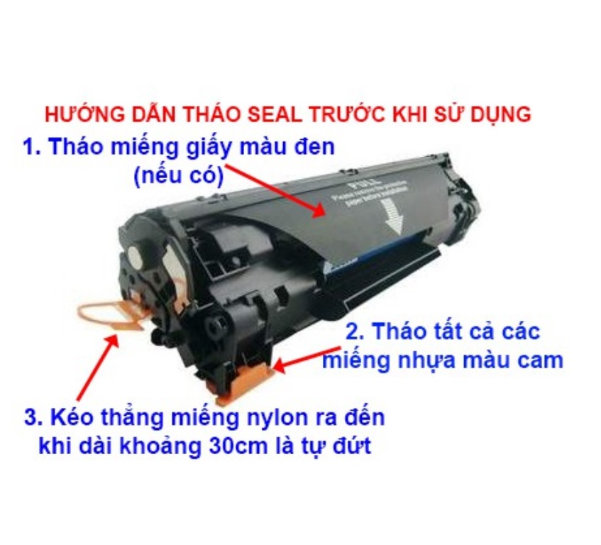 Hộp mực, cartridge 12A dùng cho máy in (canon 2900/3000, HP 1020, 3055, 1319,1010 ,1018)