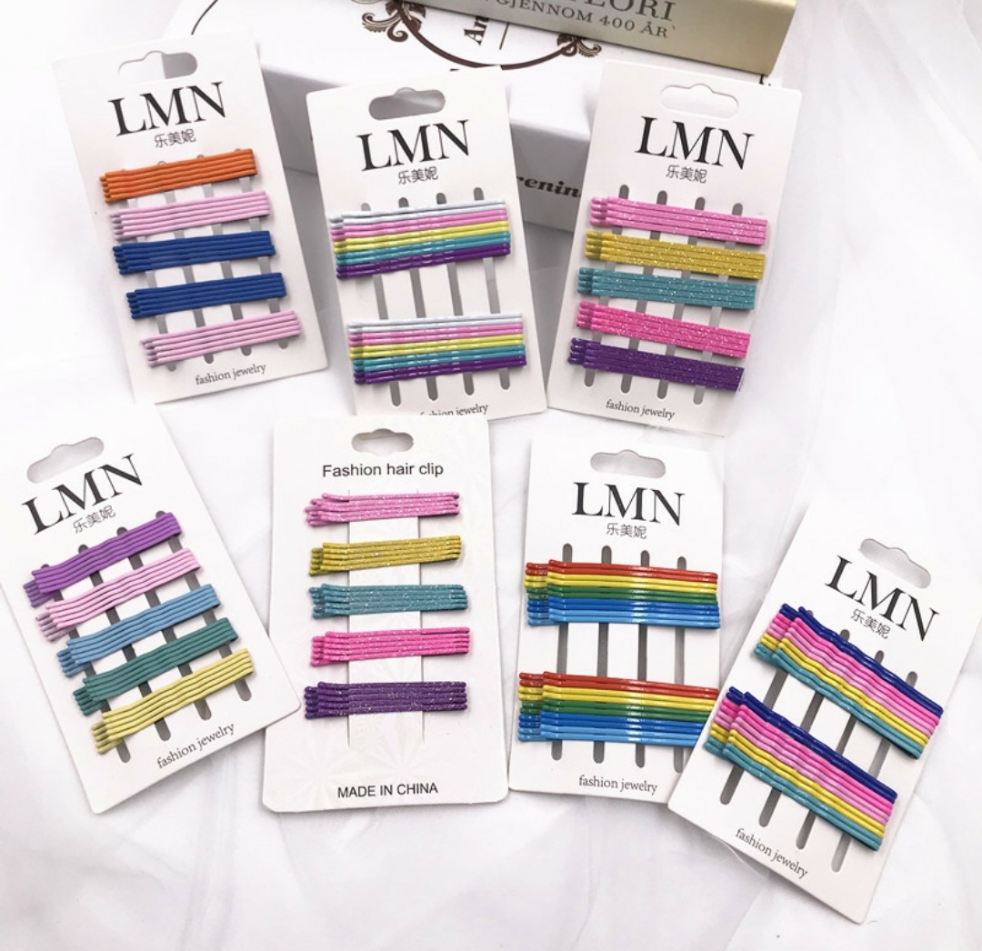 Vỉ Kẹp Tăm RainBow Sắc Màu (20 - 25c/vỉ)