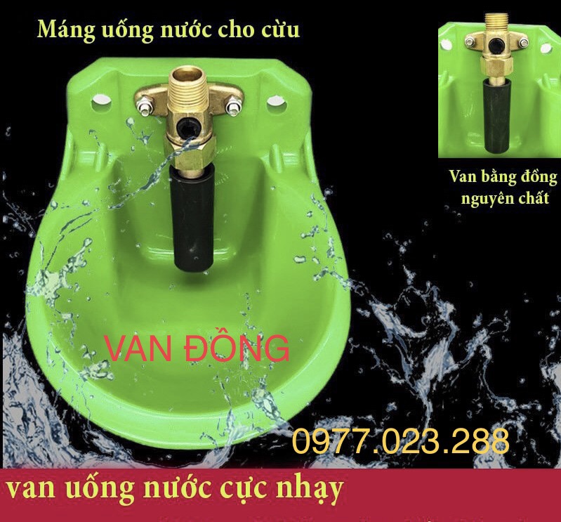 [Nhập RS0822 giảm 30k cho đơn 99k]Máng uống nước tự động cho dê cừu