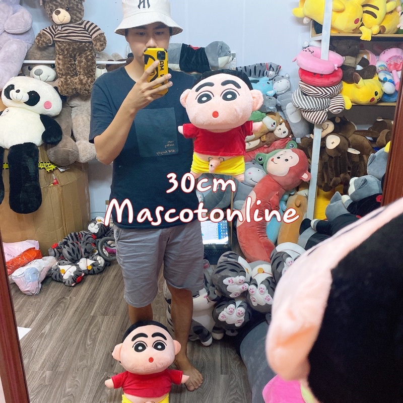 Giá xưởng️ gấu bông cu shin-thú nhồi bông cu shin cao câp chất liệu miniso️