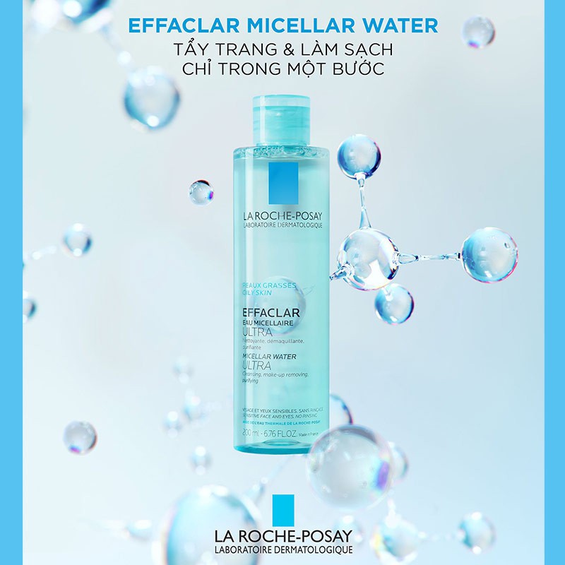 Nước tẩy trang La Roche Posay 400ml