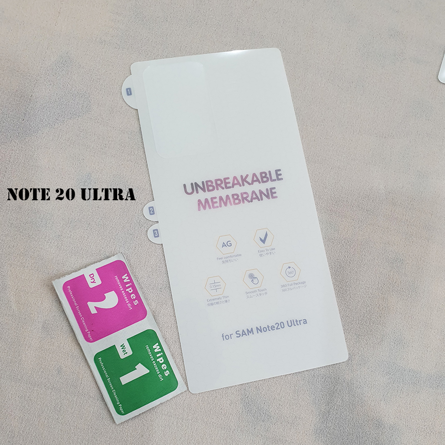 Dán PPF chống bám vân tay Galaxy Note 20 Ultra - Note 20 Ultra 5G