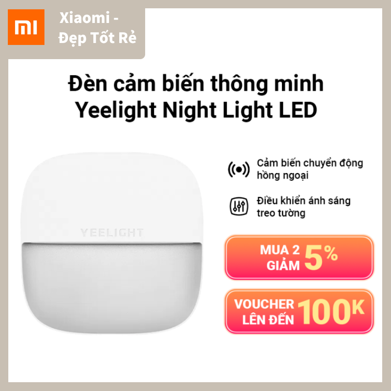 Smart sensor light Yeelight Night Light LED Wall light control, infrared motion sensor-MI INCE