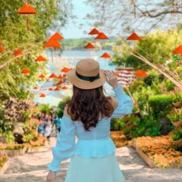 Nón Cói Đi Biển Vành Nhỏ Nơ Đen