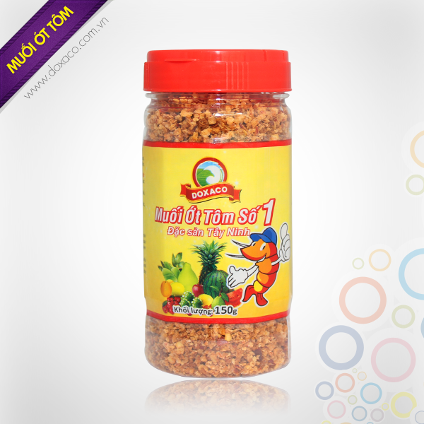 [HCM]Muối Ớt Tôm Số 1 150g