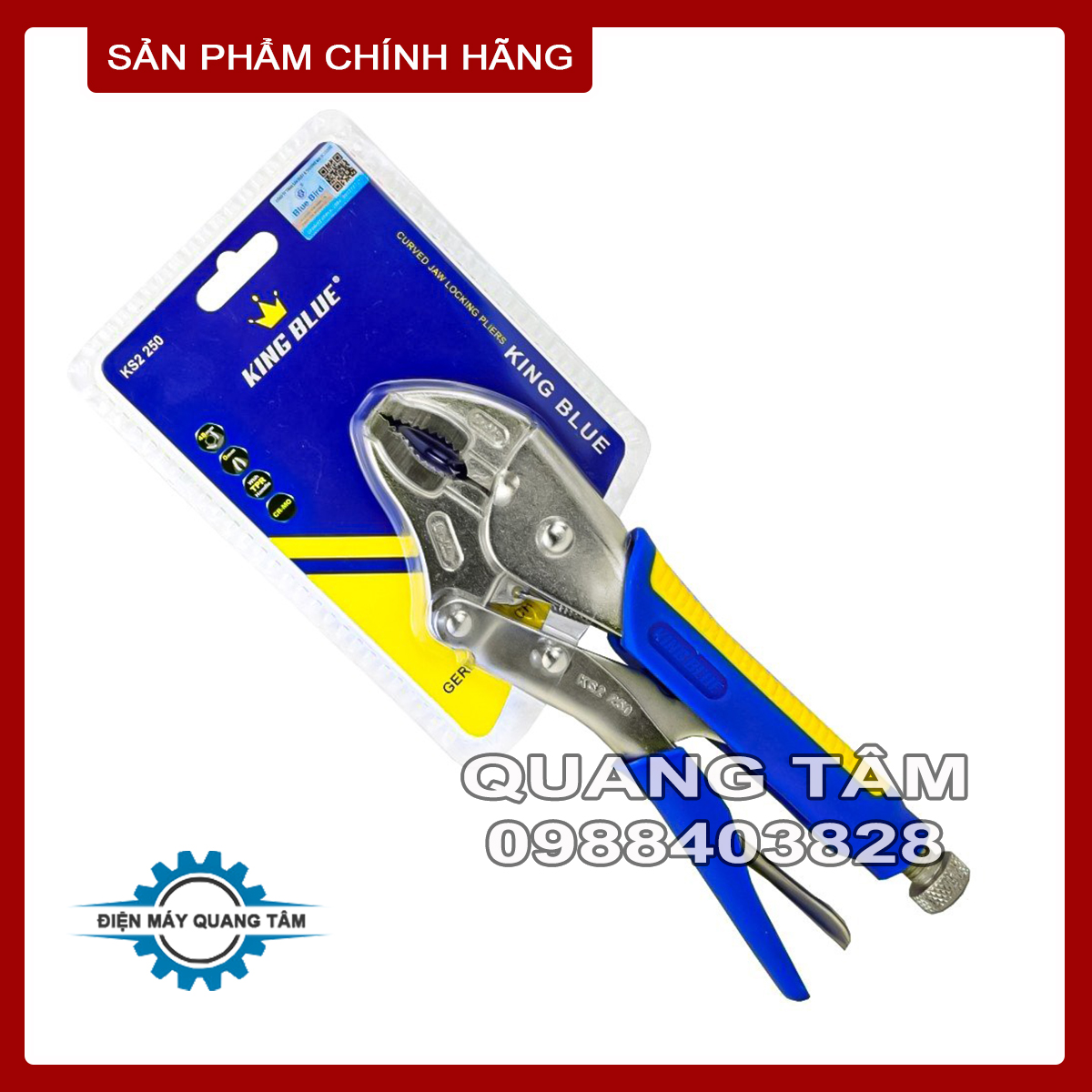 Kìm Bấm Chết Kingblue KS2-250 [Chính Hãng]