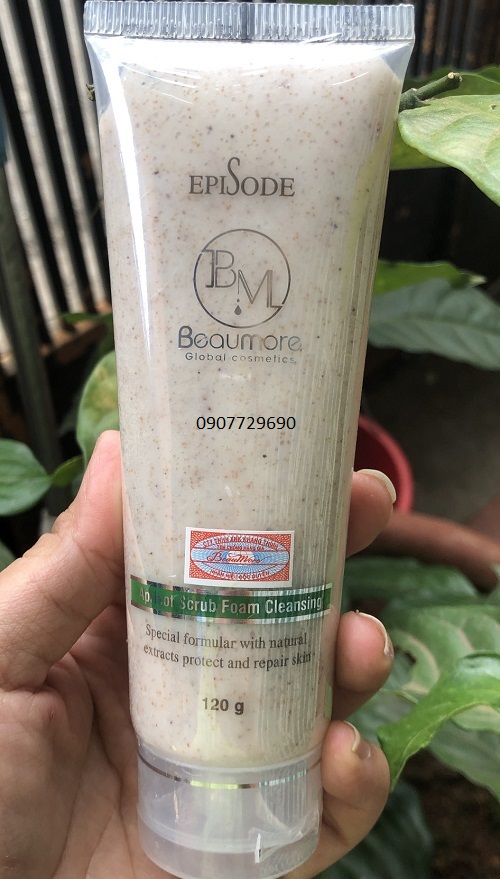 SỮA RỬA MẶT HẠT CÁT - BEAUMORE 120g