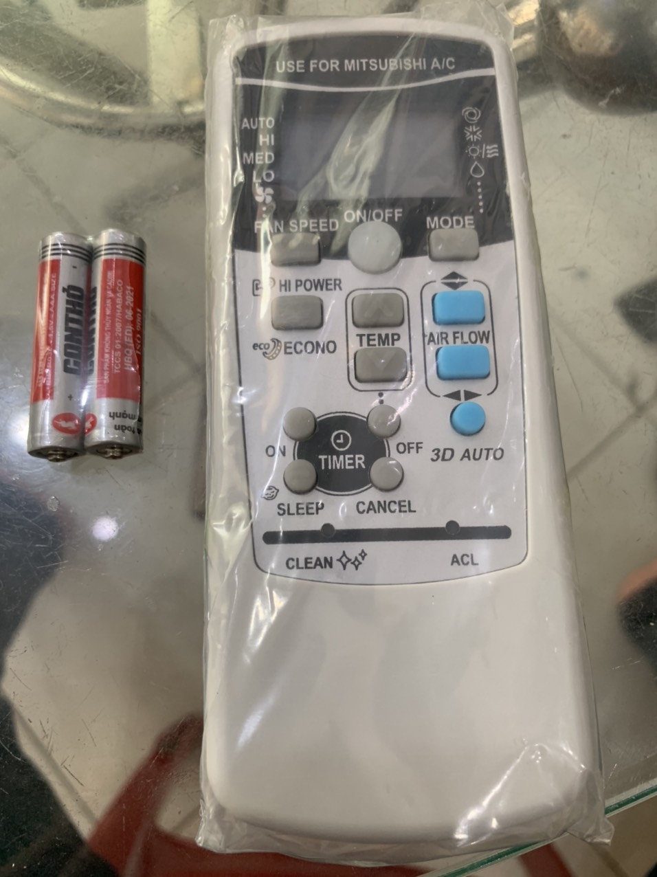 [HCM]Remote Điều Khiển Máy Lạnh Máy Điều Hòa Mitsubishi RKX502A001