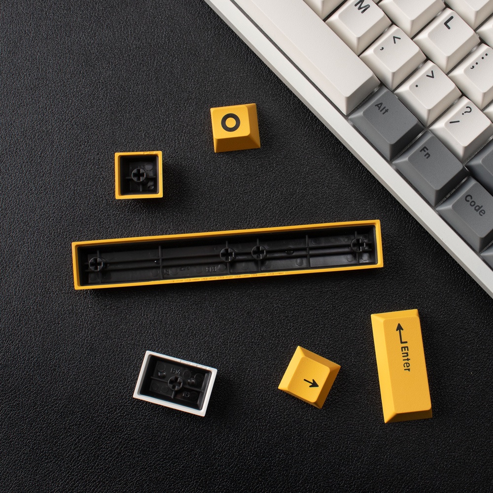 Bộ keycap ABS doubleshot nút bàn phím cơ CMK phù hợp nhiều layout bàn phím trên thị trường