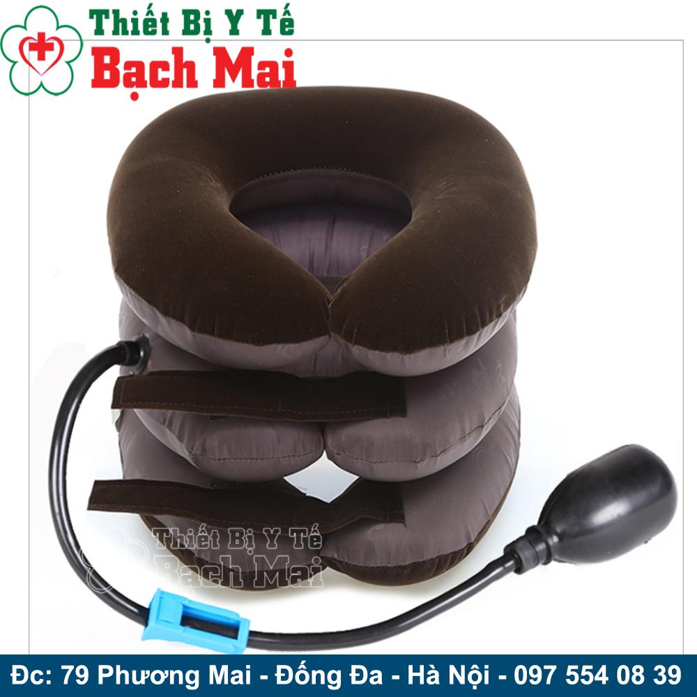 Đai Gối Hơi Trị Liệu Kéo Giãn Đốt Sống Cổ 3 Tầng 2019