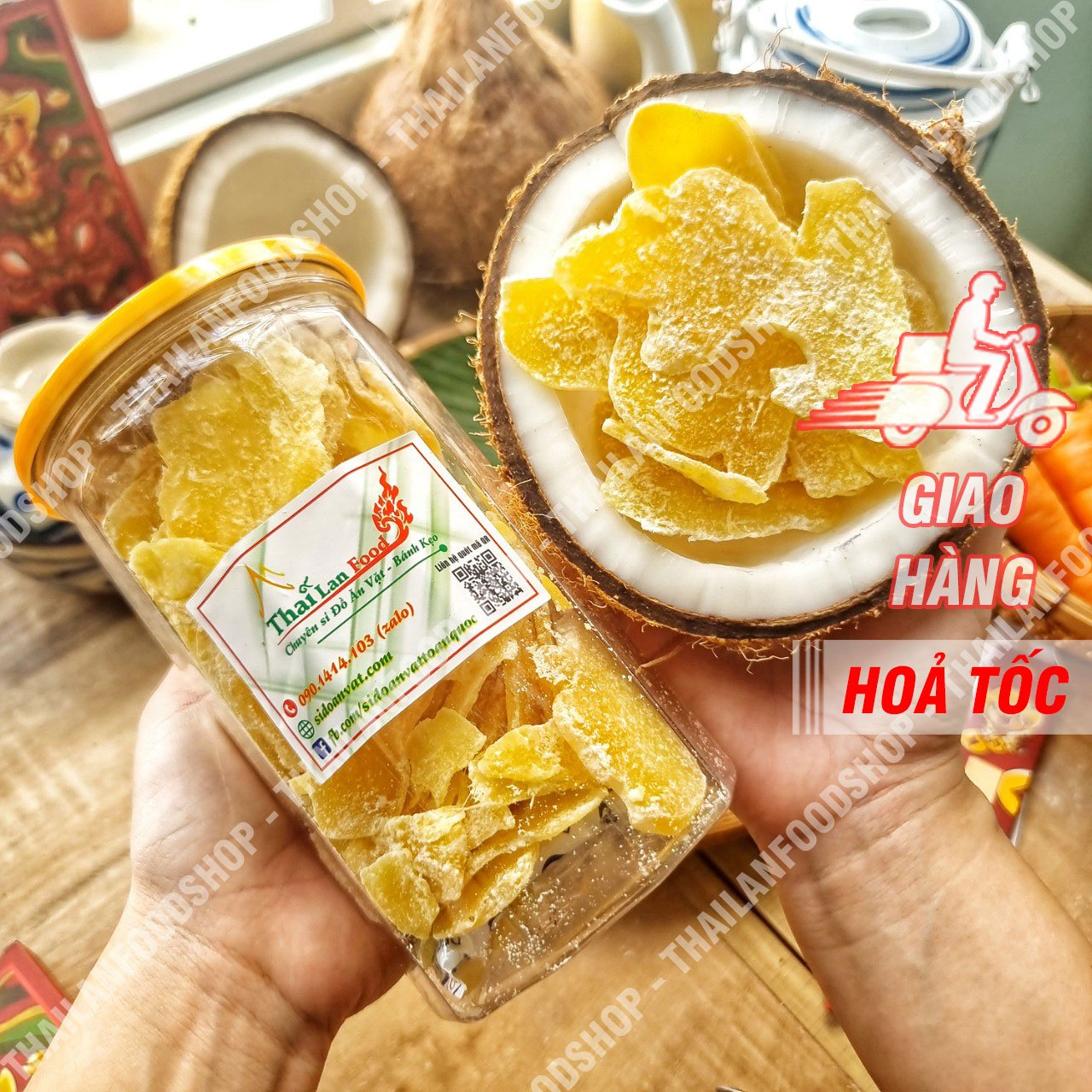 Mứt Gừng Huế - Lon 350gr