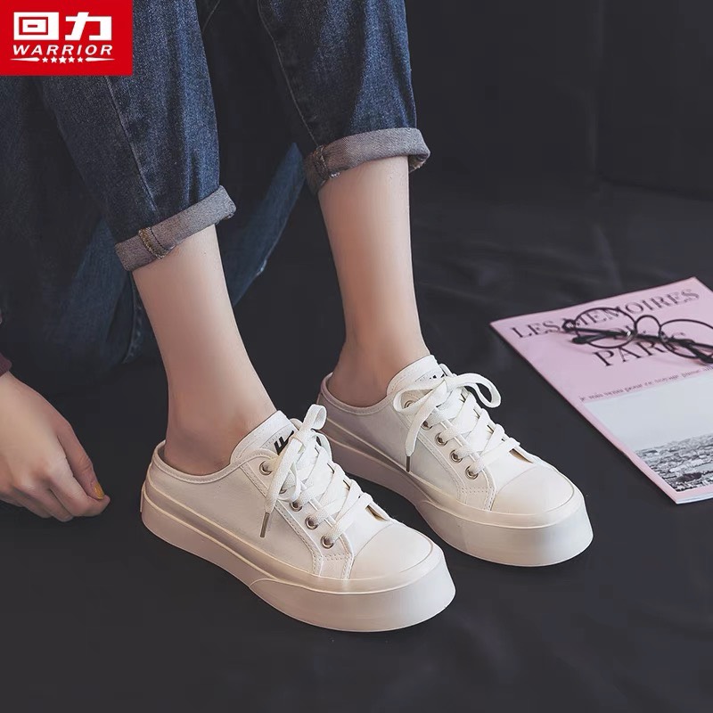 Giày sục nữ thể thao vải basic đế bánh mì siêu đẹp