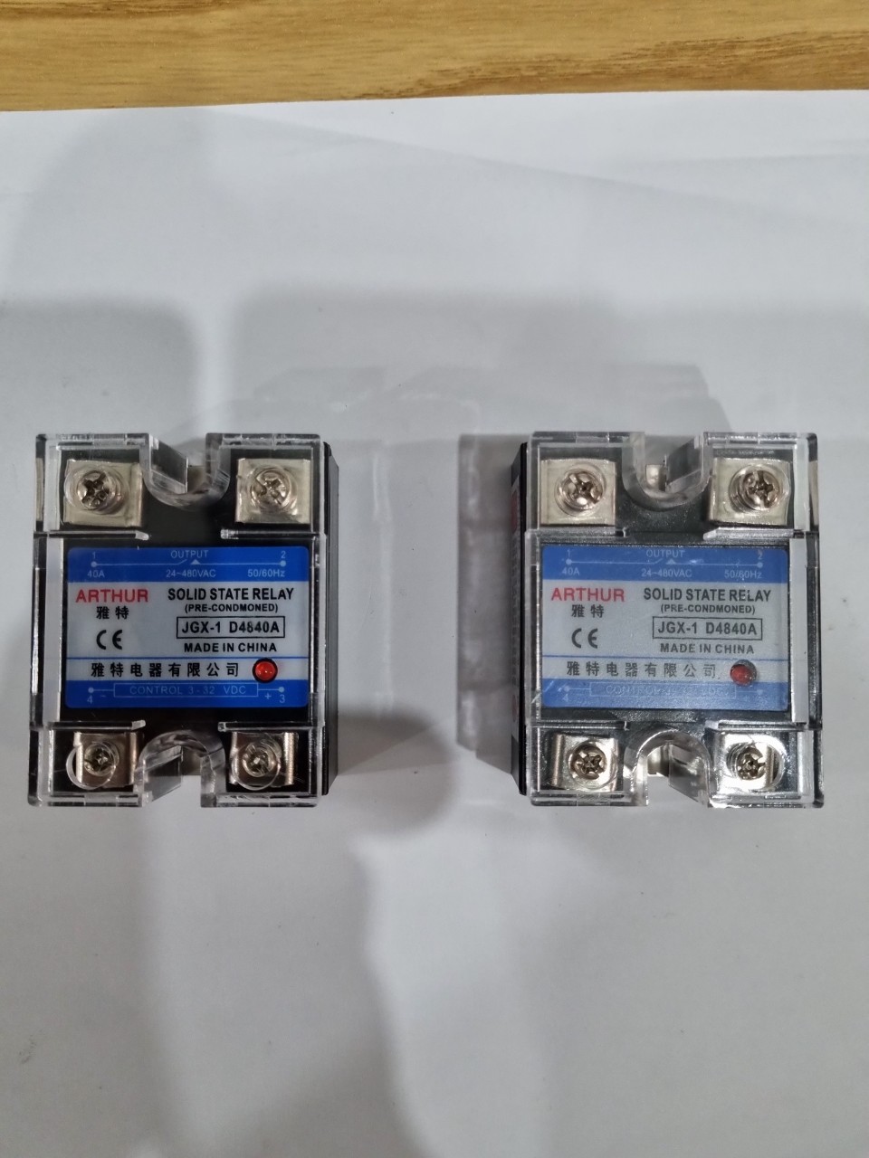 Rơ le bán dẫn athur 100da, 100va, 100aa, 40va, 40da, 50va, 60va, 80va, 40aa, đế tản nhiệt nhỏ, đế tản nhiệt to