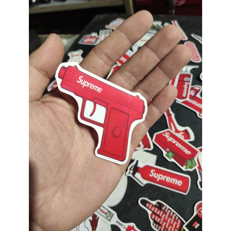Bộ 50 hình dán Supreme cỡ vừa