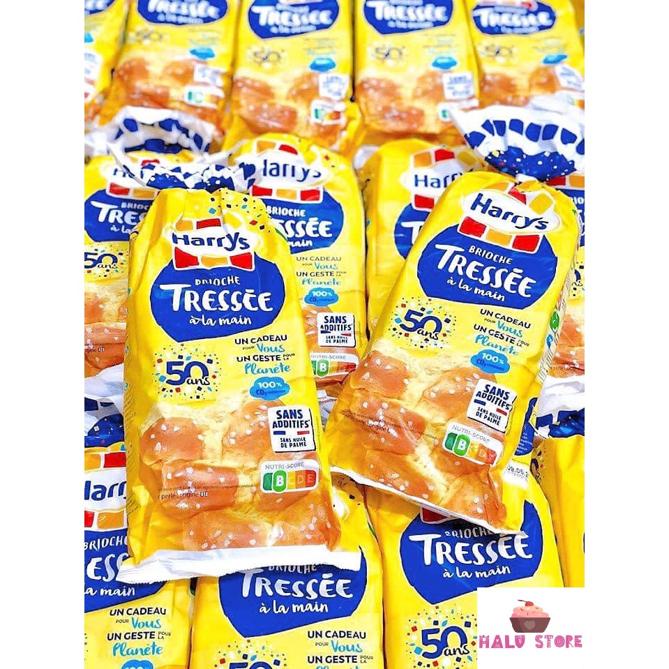 Bánh mì hoa cúc Harrys Brioche Tressee - Pháp  (Hàng về mới mỗi tuần)