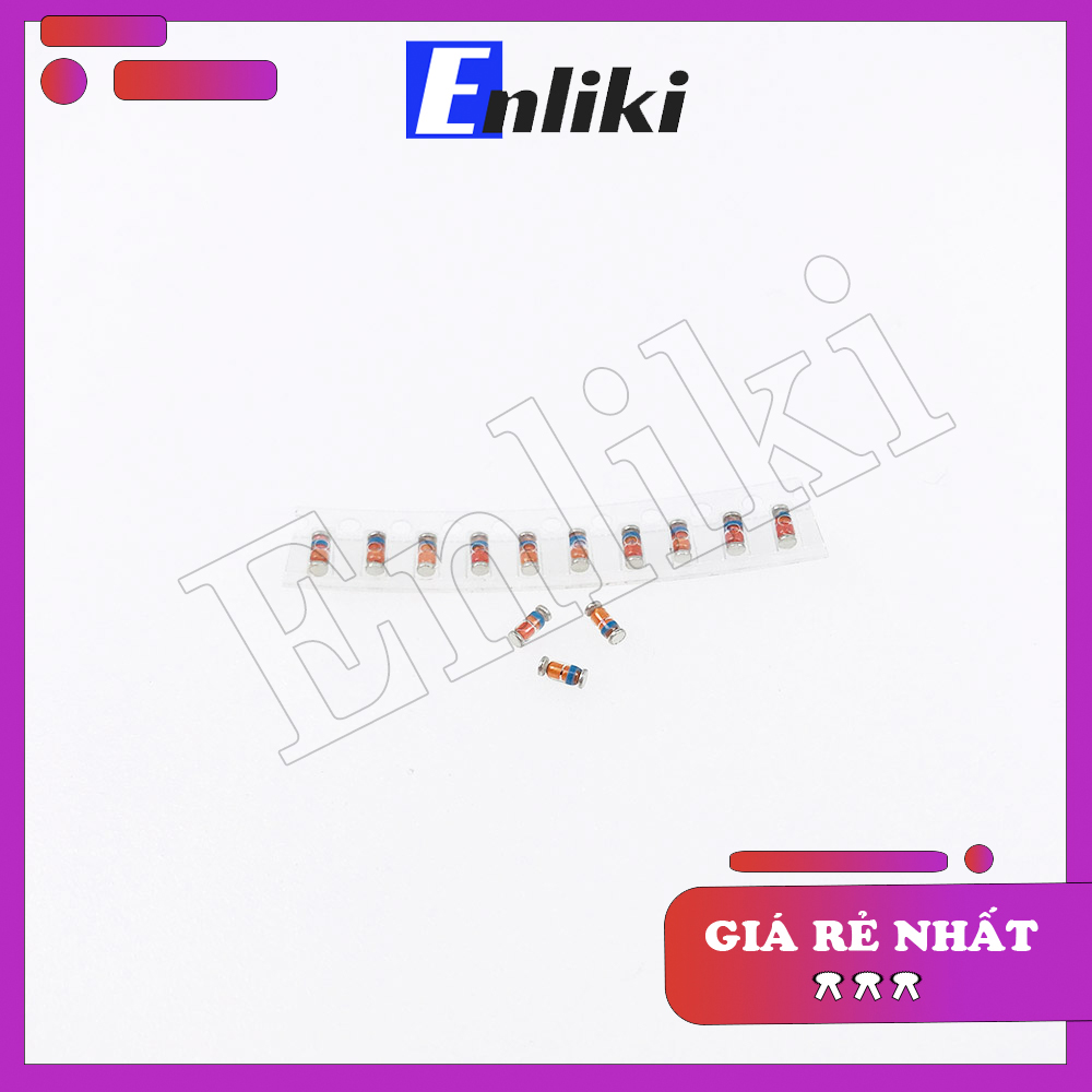 Diode (Gói 10 Chiếc) 1N4148 SOD80 450mA 100V (LL34 1N4148 SMD)