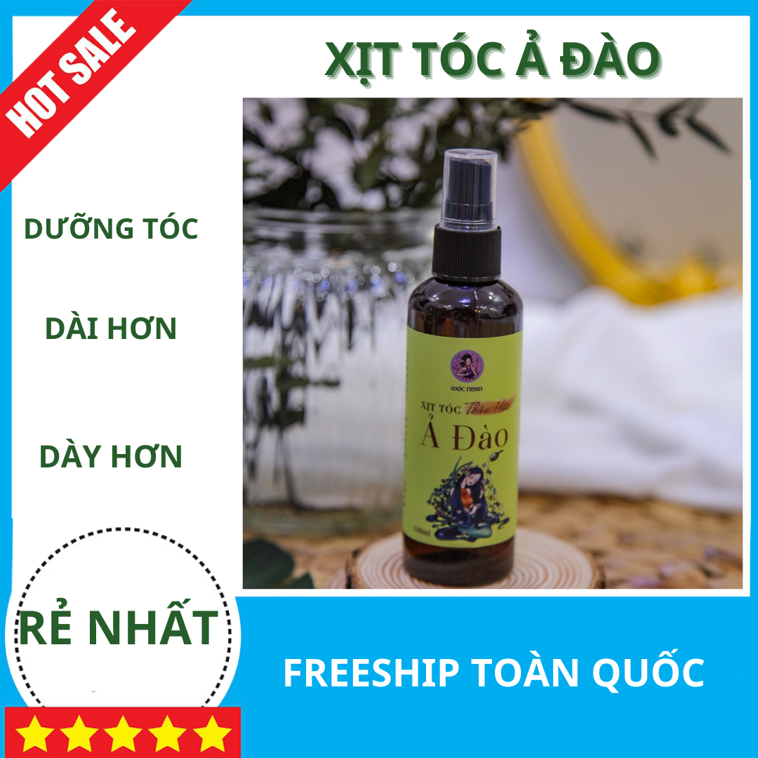 xịt tóc bưởi rừng và  hương nhu