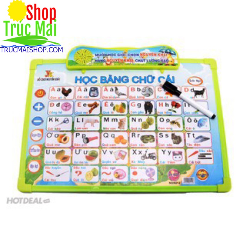 Bảng chữ cái điện tử 5 chủ đề