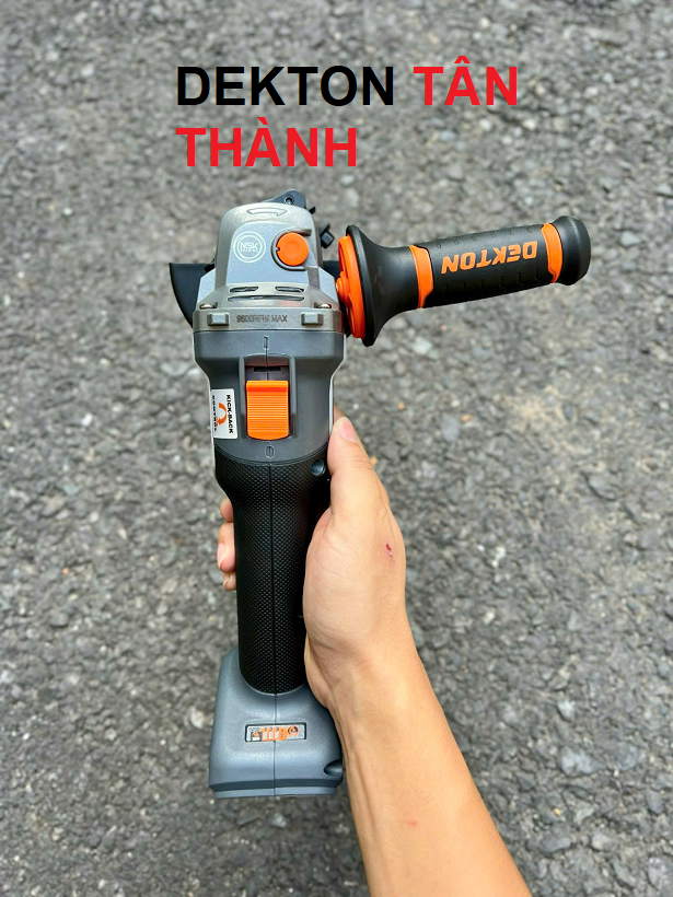 Máy cắt DEKTON D20-AG9600PRO bản 2024/ Chân pin Dewalt / Rơi máy tự tắt / Bảo hành 6 tháng