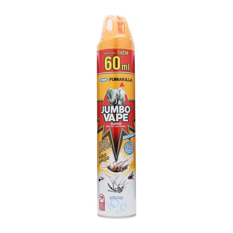 [Freeship] Bình xịt côn trùng Jumbo chai 600ml