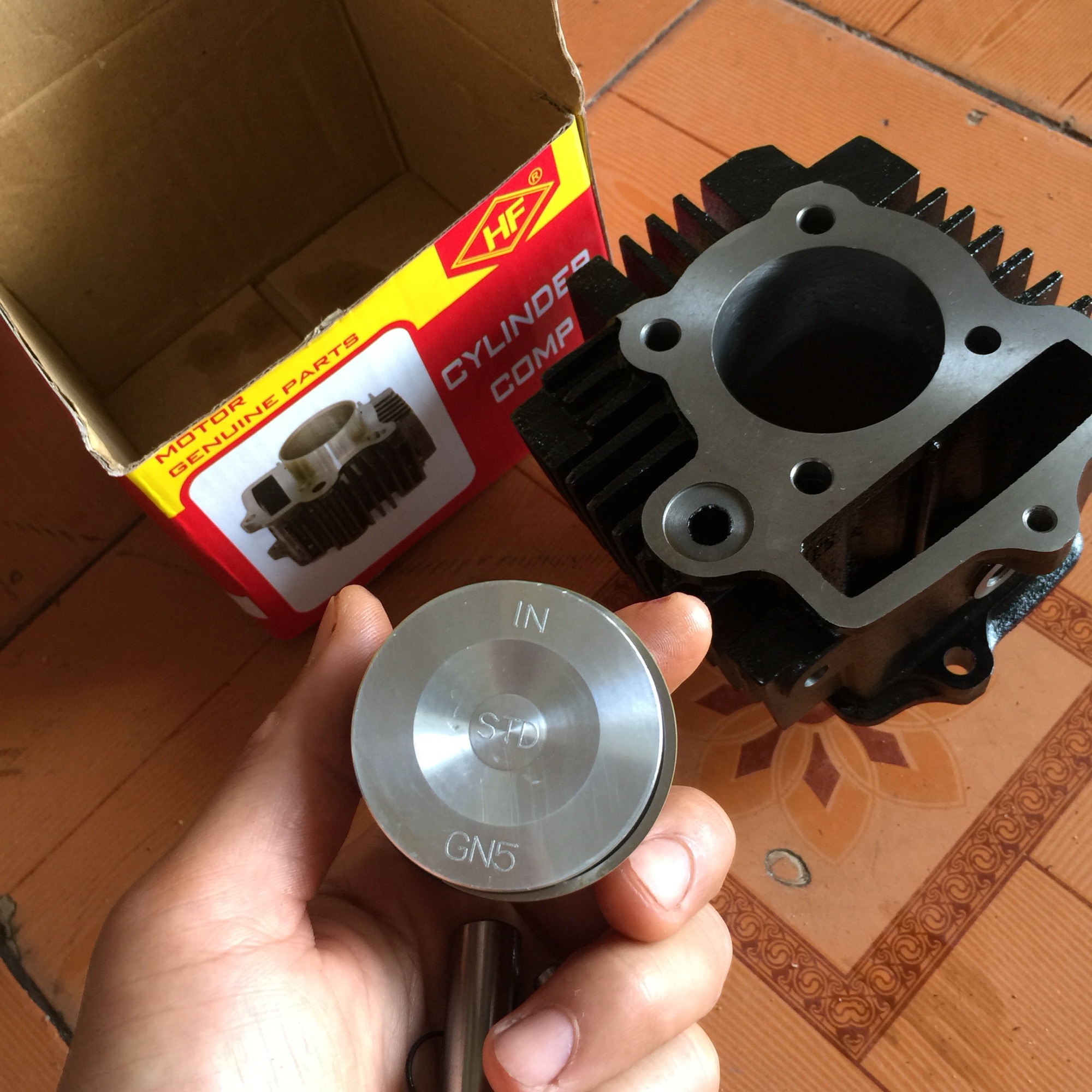 Bộ hơi 97cc cho xe Dream thái hãng GN5
