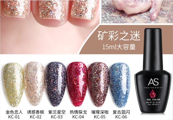 SƠN GEL AS CHAI ĐEN MÃ KX KIM TUYẾN 15ML giá rẻ
