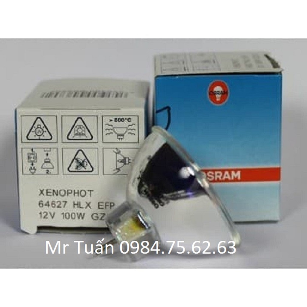 Osram 64627 - Bóng đèn halogen chén 12v 100w