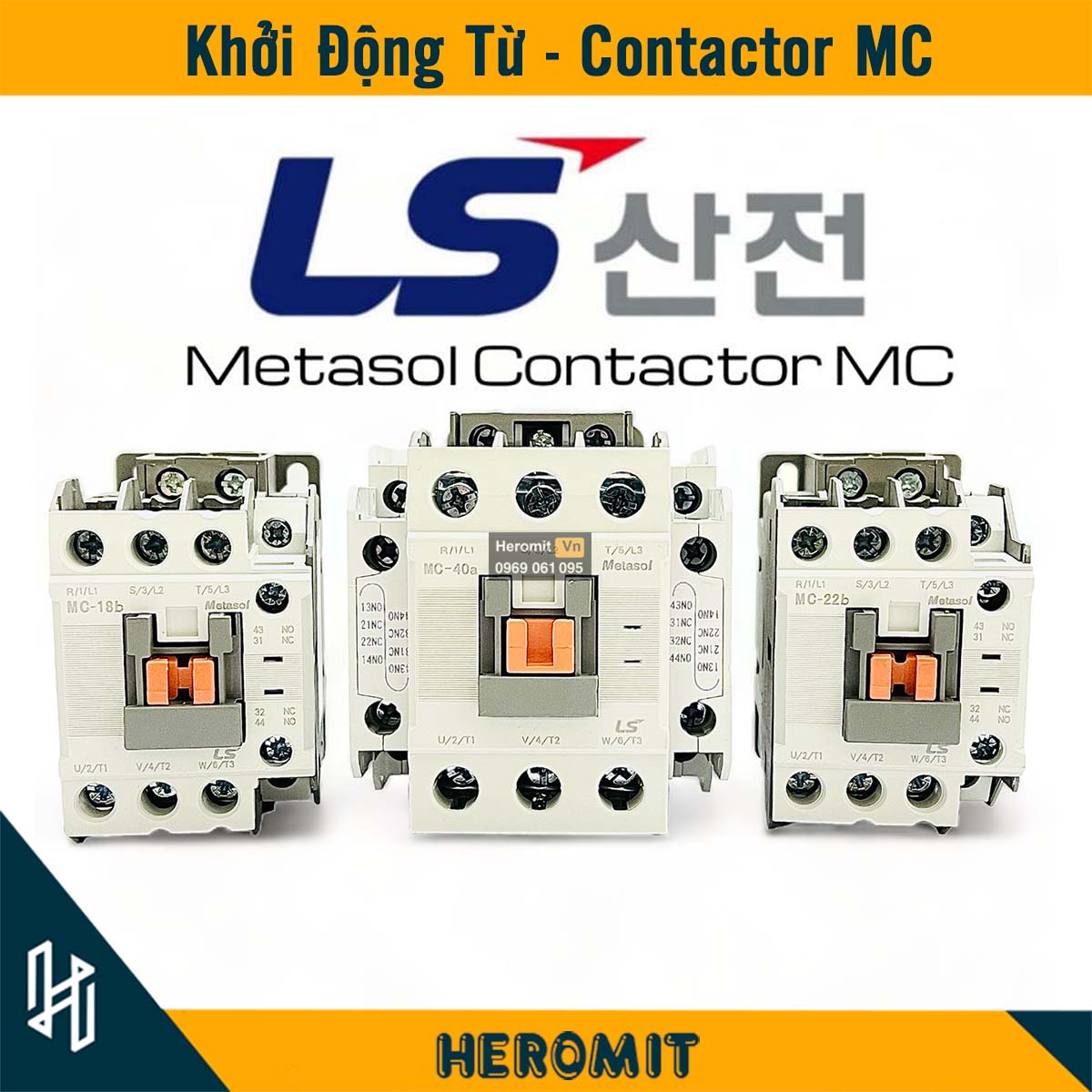 Khởi Động Từ Contactor MC 40A 32A 18A Chất lượng cao