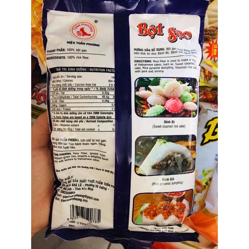 Bột Gạo Tuấn Phương Gói 400g
