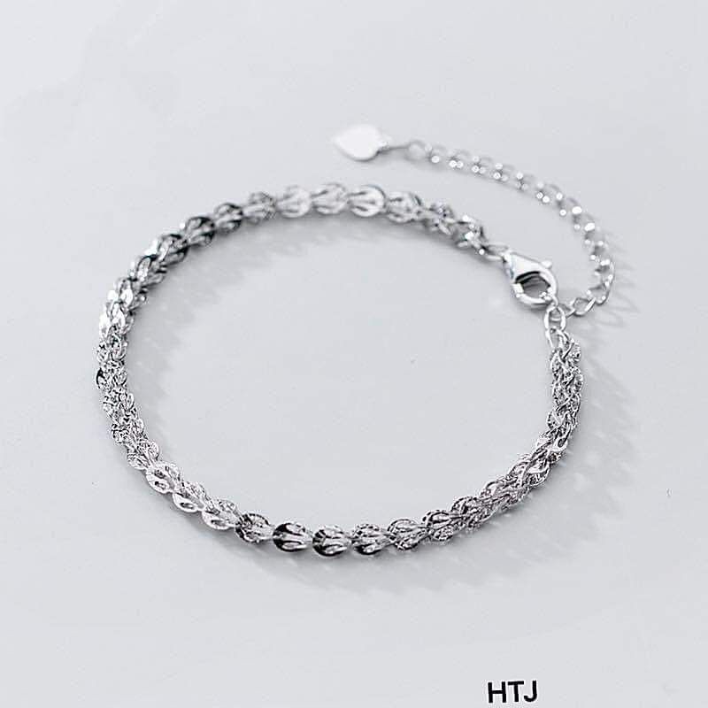 Lắc tay phụng bạc cao cấp sáng bóng-lắc bạc cho nữ