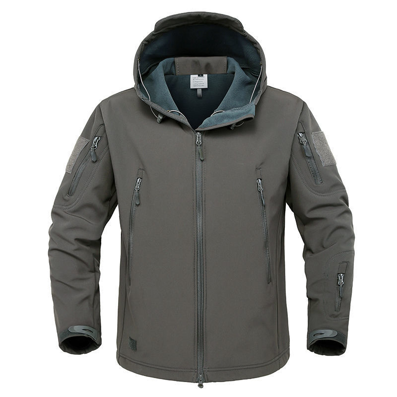 Áo Khoác Chiến Thuật TAD, Áo Khoác Tactical Lót Nỉ Vải Trượt Nước