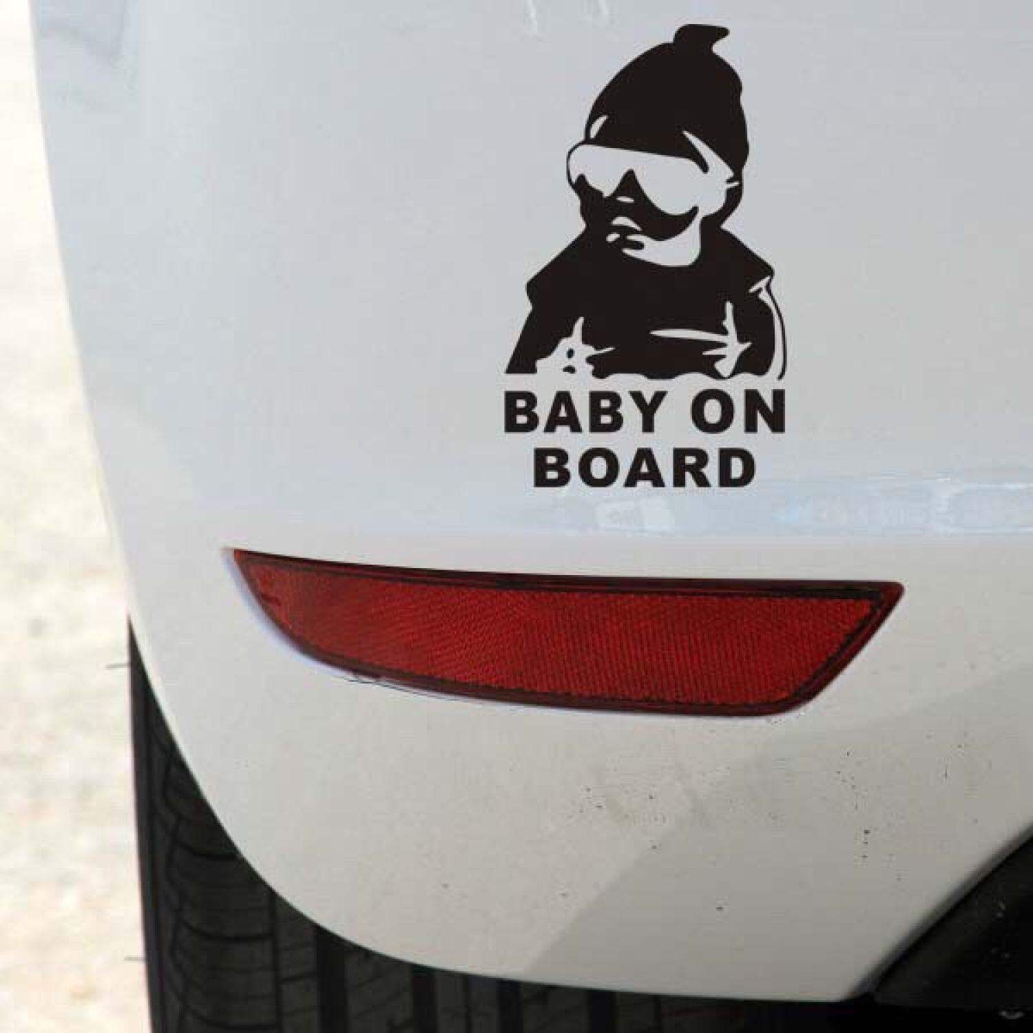 🍁𝐅𝐑𝐄𝐄𝐒𝐇𝐈𝐏🍁 Tem Decal BABY ON BOARD Trang Trí Ô Tô