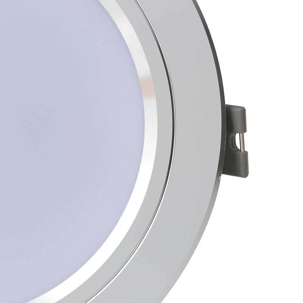 Đèn LED Downlight đổi màu AT10 110/9W SS [viền bạc]