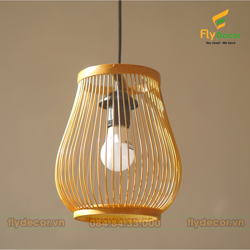 Đèn mây tre trang trí thả trần cột, trần, đèn để bàn tre (Hàng xuất khẩu)