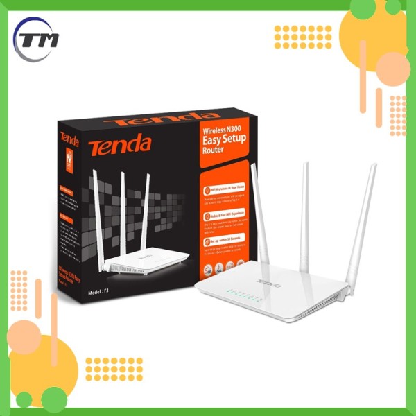 Bảng giá Phát Wifi TENDA F3 (3 Anten) Phong Vũ