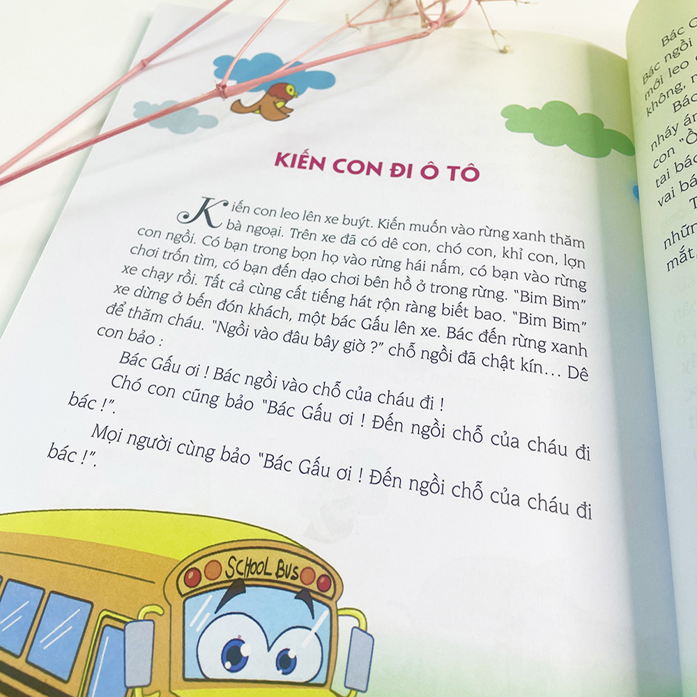 Sách Tuyển Tập Truyện Cho Trẻ Em Từ 0 - 6 Tuổi - Giúp Bé Phát Triển Ngôn Ngữ Và Nhận Thức
