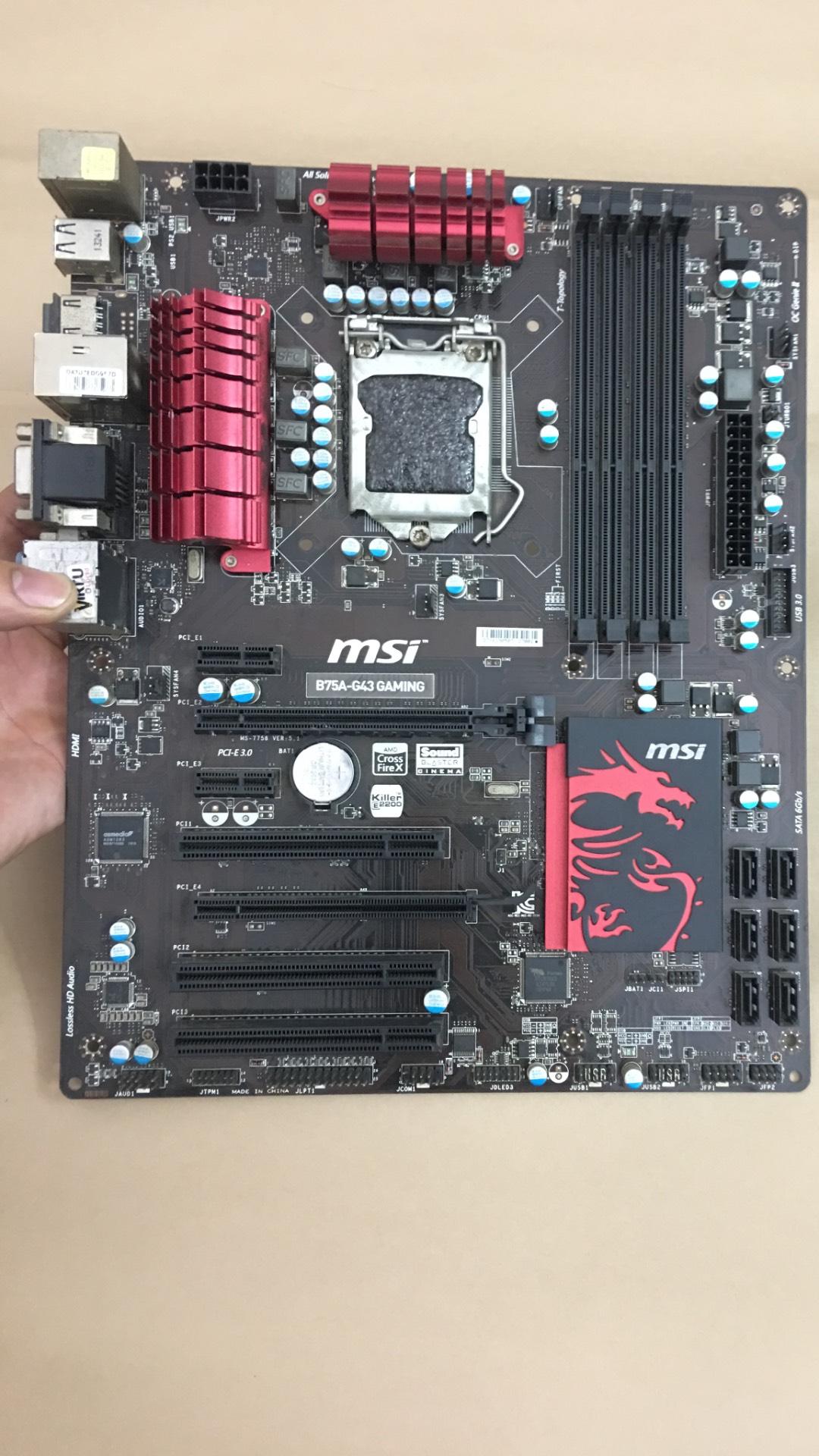 Mainboard msi b75 gaming