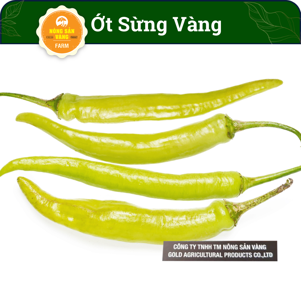 Horn pepper seeds Buffalo, germination rate high, growth and development, high yield (pack 20 seeds)-shallow gold