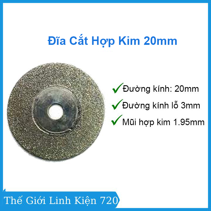 Đĩa cắt hợp kim 20mm
