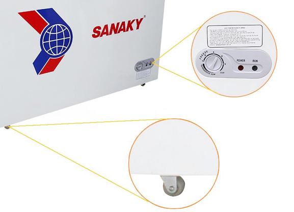 [HCM] Tủ Đông SANAKY Inverter 305 Lít VH-4099A3