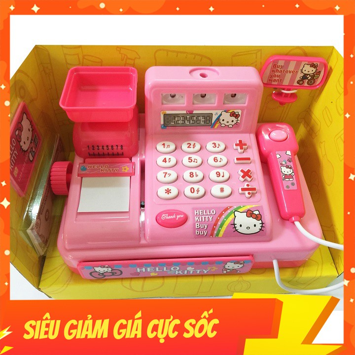 Đồ chơi máy tính tiền bán kem siêu thị mini cho Bé - Diệp Linh