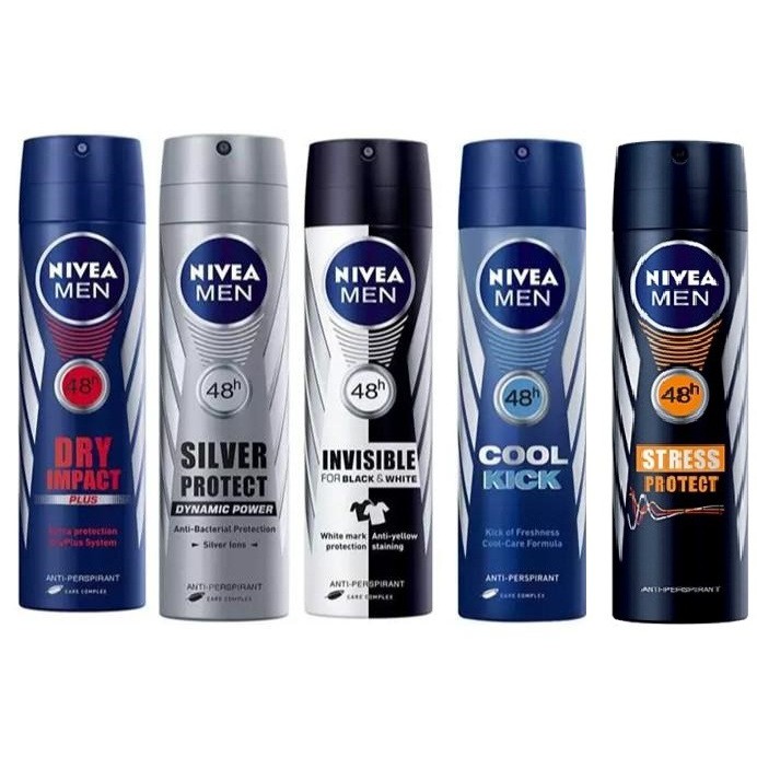 [HCM]Xịt khử mùi Nivea Men đủ loại 150ml