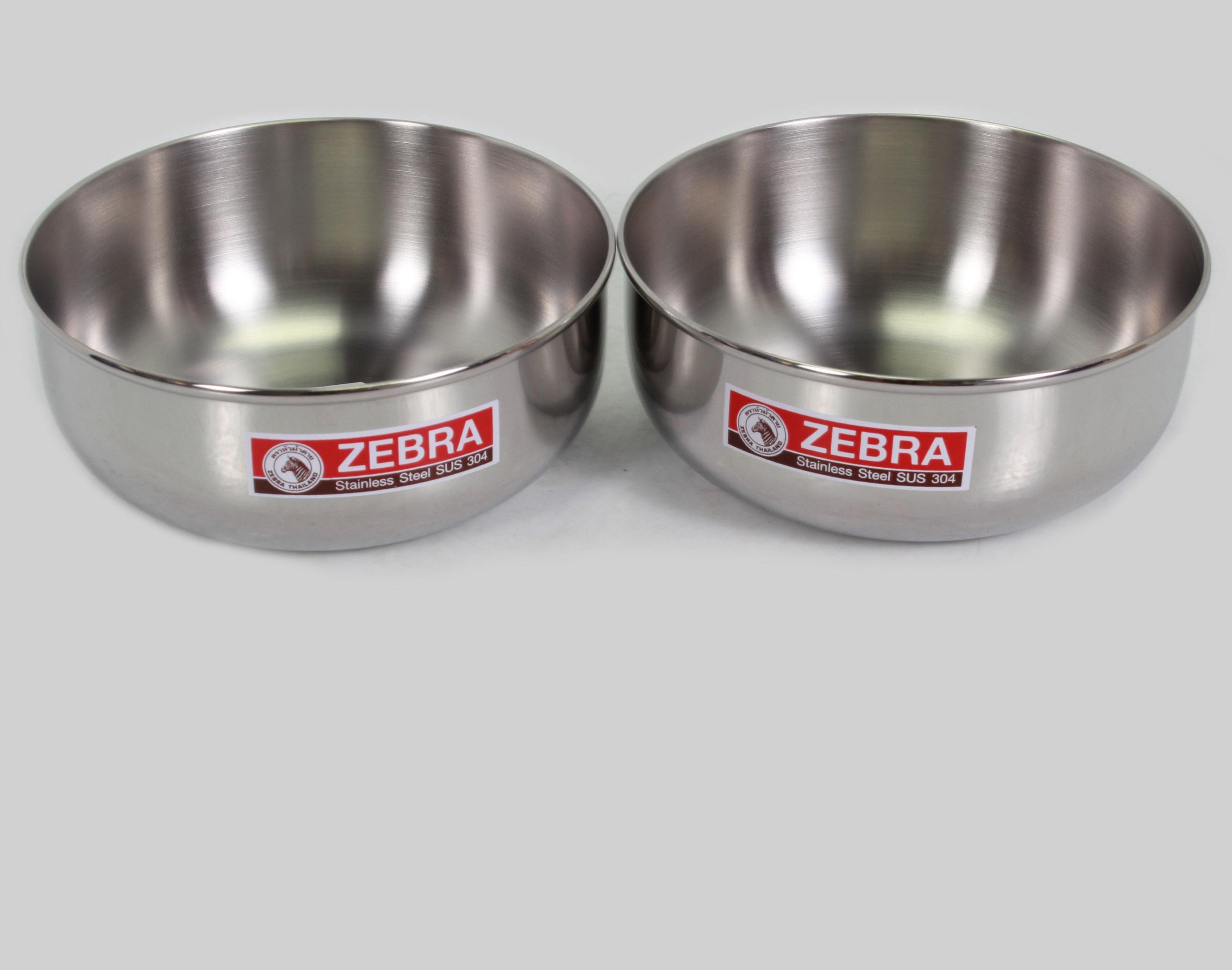 [HCM]Chén inox Zebra 111014 14cm