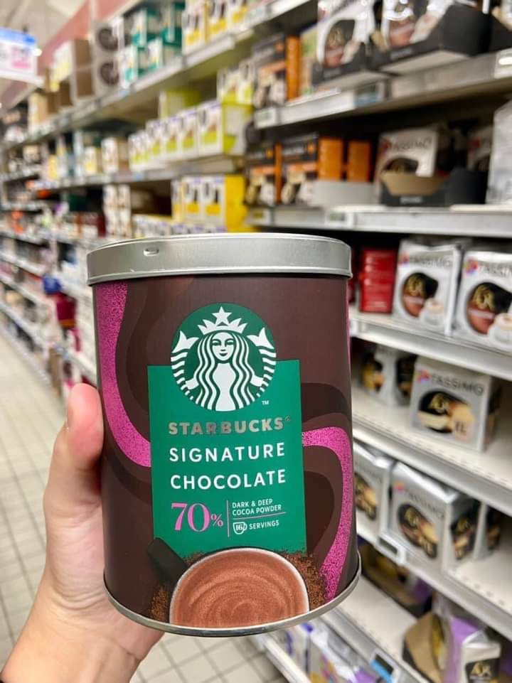BỘT CACAO CHOCOLATE STARBUCKS 42% CACAO & 70% CACAO