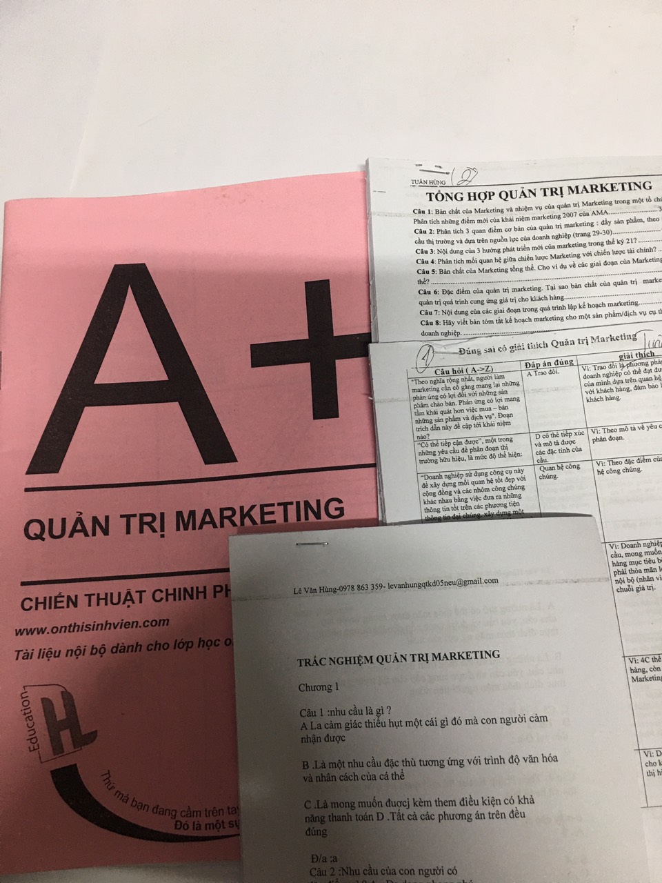 TL Quản trị marketing
