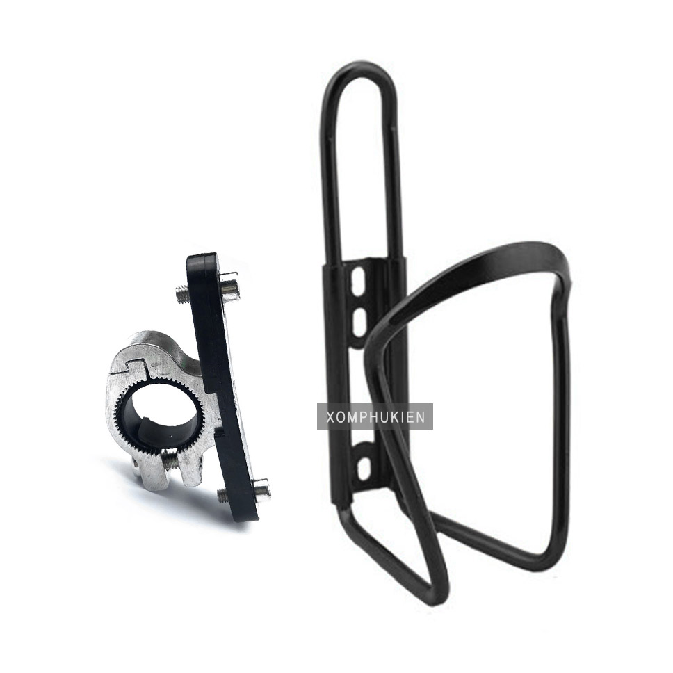 Giá Bình Nước Nhôm Kèm Pat Ghi Đông [ 1 Bộ ]