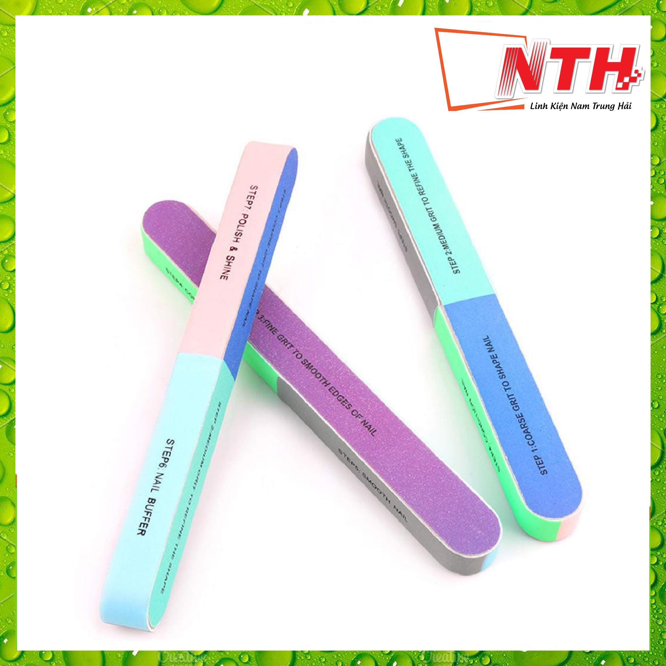 Dụng cụ dũa móng tay 6 mặt - nth